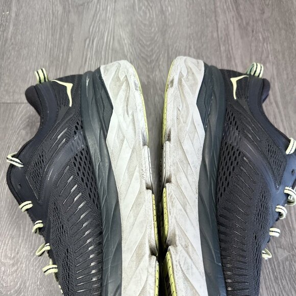 Hoka One One Mens Bondi 7 1110518 BGBT Black Running Shoes Sneakers Size 12.5 main image 7